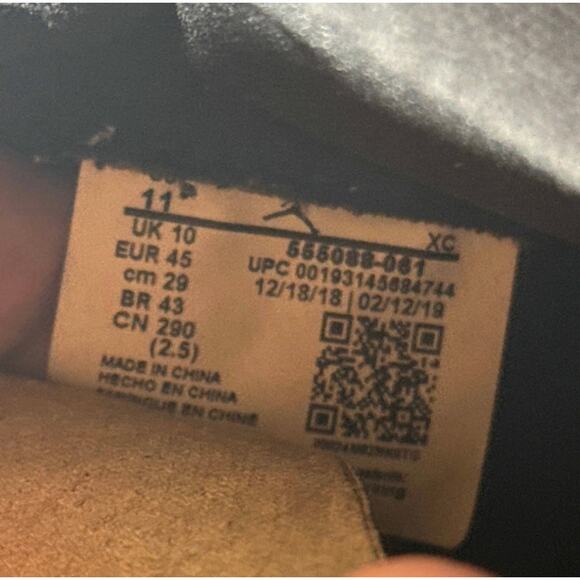 Size 11 - Nike Air Jordan 1 Retro High OG Gym Red Men's Shoes Ships Now - Picture 7 of 10